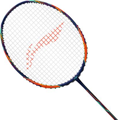 LI-NING Tectonic 6 (4U) Orange Strung Badminton Racquet