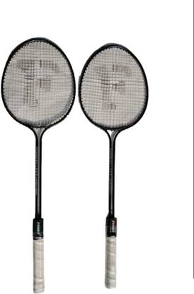IRONCORE BADMINTON Black, Blue Strung Badminton Racquet