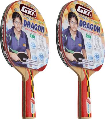 GKI DRAGON Table tennis Red Table Tennis Racquet