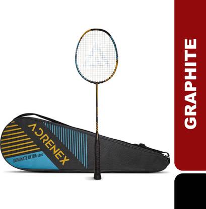 Adrenex by Flipkart Dominate Ultra 5000 Graphite Multicolor Strung Badminton Racquet