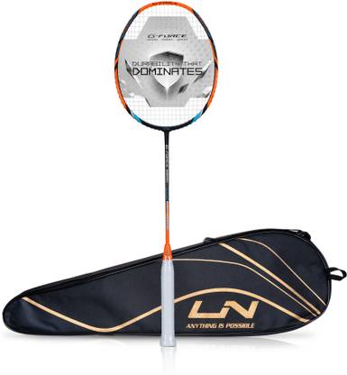 LI-NING G-Force 8800 Extra Strong Black Unstrung Badminton Racquet