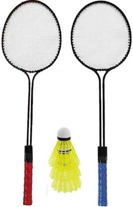 ASHI ENTERPRISES Badminton racket Black Strung Badminton Racquet