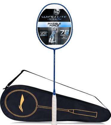 LI-NING Wind Lite Stealth BADMINTON RACKET LITE WEIGHT MULTI COLOUR Multicolor Strung Badminton Racquet