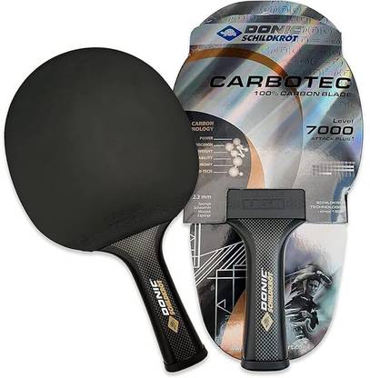 DONIC CARBOTEC 7000 ATTACK PLUS Black Table Tennis Racquet