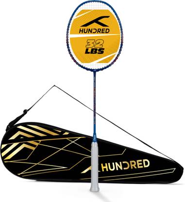 Hundred Medal Master Blue Strung Badminton Racquet