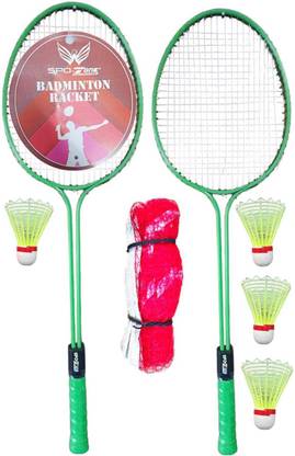 MegaPlay SP_Combo_XP-8756 Racquets Multicolor Strung Badminton Racquet