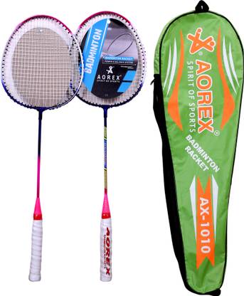 KOODOX LIGHT WEIGHT TWO BADMINTON RACQUETS Multicolor Strung Badminton Racquet