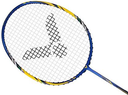 VICTOR Hypernano X080P Blue Strung Badminton Racquet