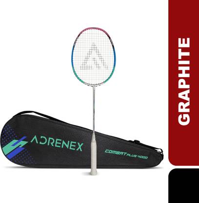 Adrenex by Flipkart Combat Plus 4000 Graphite Multicolor Strung Badminton Racquet