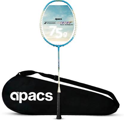 apacs Z Power 900 RP+ Super Lite (Lightweight, Extra Slim Shaft) 33LBS | Japan HMG Yellow, Blue Unstrung Badminton Racquet
