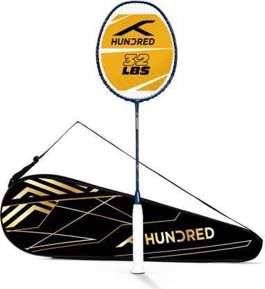 Hundred X-Warrior Blue Strung Badminton Racquet