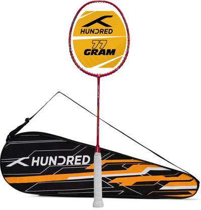 Hundred ENERGY BURST 18 Red Strung Badminton Racquet
