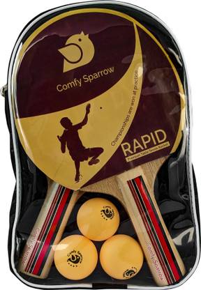 Comfy Sparrow Red Red Table Tennis Racquet