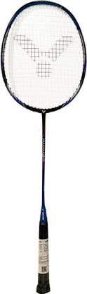 VICTOR JetSpeed JS-120 J Speed Series G5 Strung Badminton Racket Blue Strung Badminton Racquet