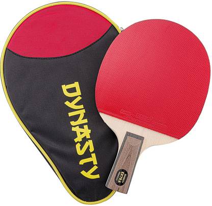 Dynasty Extra Penhold Black, Red Table Tennis Racquet