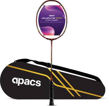 apacs Graphite 1001 Xtra Power Red Unstrung Badminton Racquet