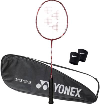YONEX Astrox Lite 45i HM Graphite | Shaft Flexibility | 5U G4-(3.5 inches) Red Strung Badminton Racquet