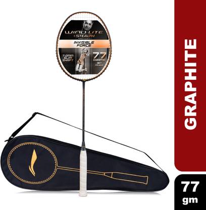LI-NING Wind Lite Stealth Black Strung Badminton Racquet