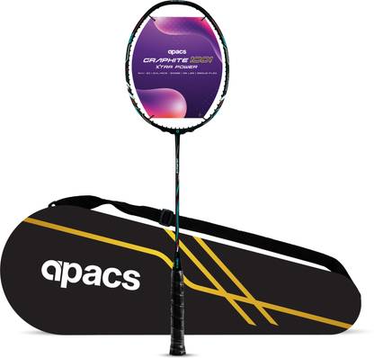 apacs Graphite 1001 Xtra Power Blue Unstrung Badminton Racquet
