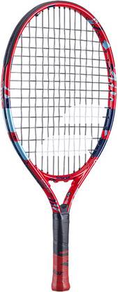 BABOLAT Ballfighter 19 Tennis Racquet Strung Blue/Red Blue, Red Strung Tennis Racquet