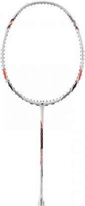 apacs Assailant Pro (38 LBS, 30T NANO PEF/Carbon Fibre Frame) Made in Vietnam | Pro White Unstrung Badminton Racquet