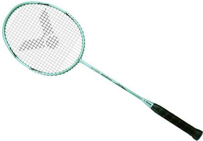 VICTOR Aura Speed 3100 Green Green Strung Badminton Racquet