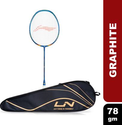 LI-NING Wind Lite 700 Blue, Red Strung Badminton Racquet