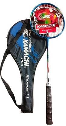 Sportyygo kamachi original pro 3000 Black, Red Strung Badminton Racquet