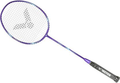 VICTOR JetSpeed 700HT (JS-700HT) Speed Series G5 4U Strung Badminton Racket, Purple Strung Badminton Racquet