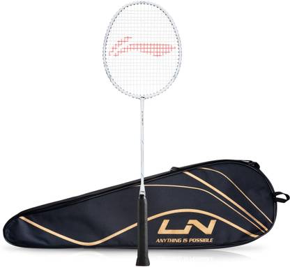 LI-NING G-TEK 58 GX Red, White, Orange Strung Badminton Racquet