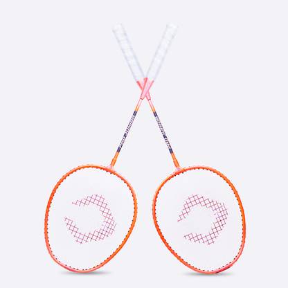 CAPTAIN PRO JUNIOR BADMINTON RACQUET FOR BOYS AND GIRLS, Orange Strung Badminton Racquet