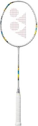 YONEX Nanoflare 700 Play Silver Sky Blue Multicolor Strung Badminton Racquet