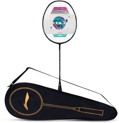 LI-NING G-Force Superlite Max 10 Black, Silver, Blue Strung Badminton Racquet