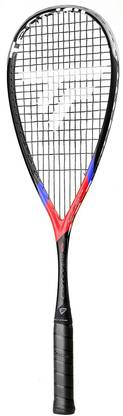 Tecnifibre Carboflex 125 X-Speed Black, Red Strung Squash Racquet
