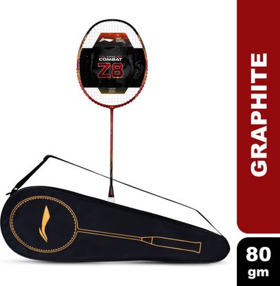 LI-NING Combat Z8 Red, Black, Gold Strung Badminton Racquet