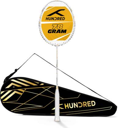 Hundred Glory Limited Edition White Strung Badminton Racquet