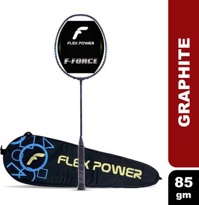 Flex Power F-Force Full Graphite Grey Unstrung Badminton Racquet