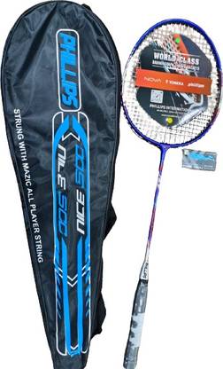 Phillips NICE 500 BLUE/RED Red Strung Badminton Racquet