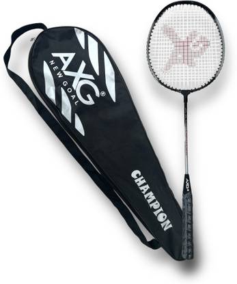 AXG NEW GOAL Isometric Champion Tenacious Wide Body Multicolor Strung Badminton Racquet