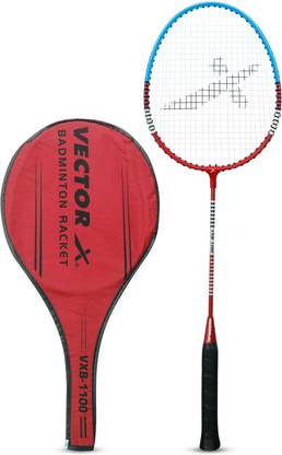 VECTOR X VXB-1100 3-4TH Cover Red Strung Badminton Racquet