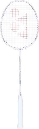 YONEX Nanoflare Nextage White Strung Badminton Racquet