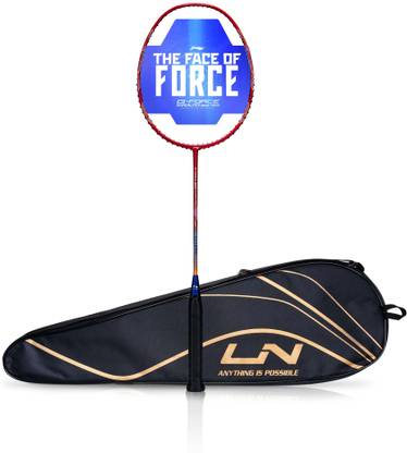 LI-NING G-Force 3900 II Superlite Red Unstrung Badminton Racquet