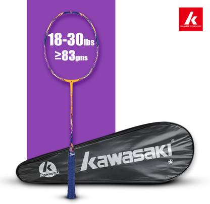 Kawasaki Honor H6 Orange Unstrung Badminton Racquet