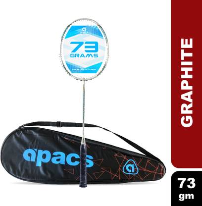 apacs Counter Attack (73G, 35LBS) White, Blue Unstrung Badminton Racquet