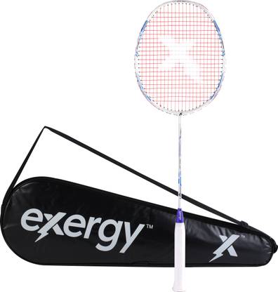 Exergy Aqualite White Strung Badminton Racquet