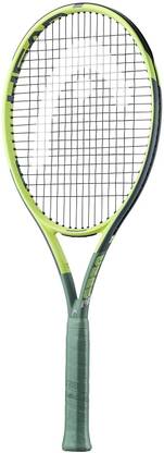 Head IG CHALLENGE PRO -4 3/8 Green, Grey Strung Tennis Racquet