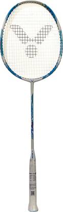 VICTOR Meteor X 6000 All-round Series Strung Badminton Racket 4U/G5 White Strung Badminton Racquet