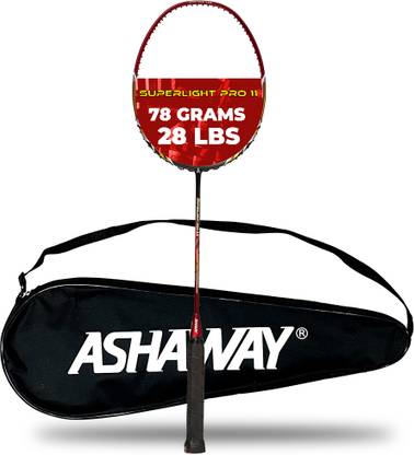ASHAWAY SUPER LIGHT PRO 11 Red, Black Unstrung Badminton Racquet