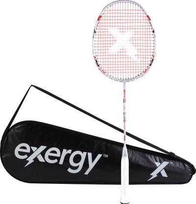 Exergy Katana Silver Strung Badminton Racquet