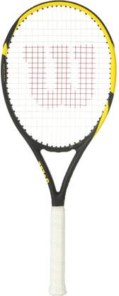 WILSON Pro Open Frm 3 Black, Yellow Unstrung Tennis Racquet